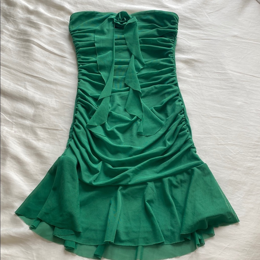 Revolve XXS Green Minidress
